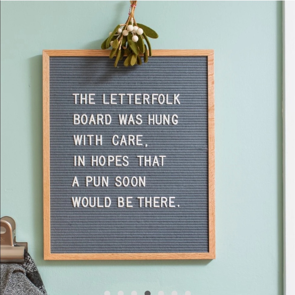 SOLD OUT ONLINE Letterfolk The Writer Gray + 2 sets of organized letters! ⭐️